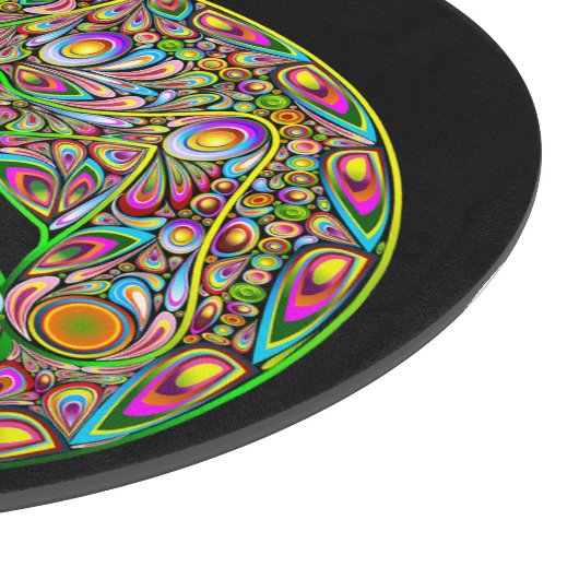 Chameleon Psychedelic Fantasy Snijplank (Hoek)