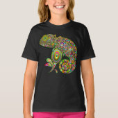 Chameleon Psychedelic Fantasy T-shirt (Voorkant)