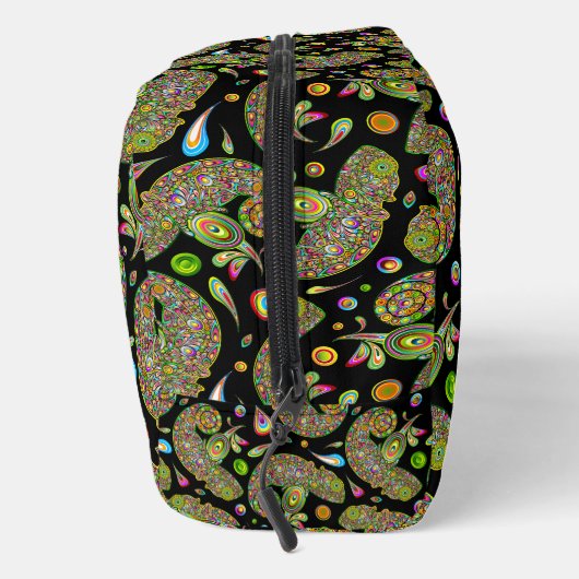 Chameleon Psychedelic Fantasy Toilettasje (Rechts)