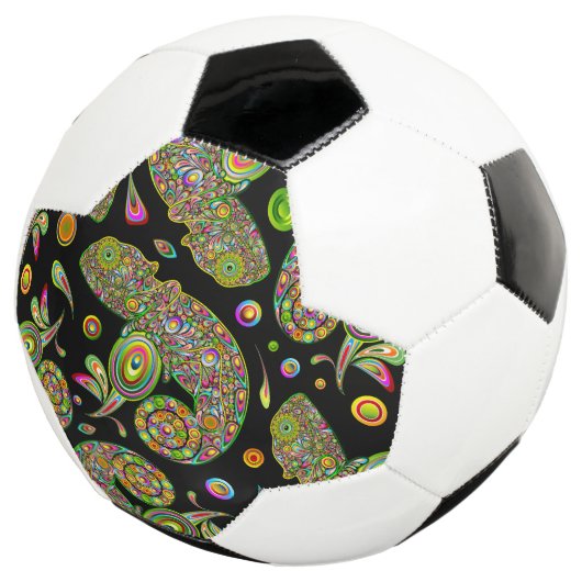 Chameleon Psychedelic Fantasy Voetbal (Drie kwart)