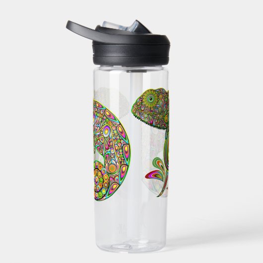 Chameleon Psychedelic Fantasy Waterfles (Rechts)