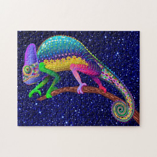Chameleon Puzzle Legpuzzel (Horizontaal)