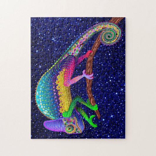 Chameleon Puzzle Legpuzzel (Verticaal)