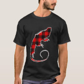 Chameleon Red Buffalo Pset Lizard Matching Pj Fam T-shirt (Voorkant)