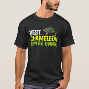 Chameleon Reptiel Owner Pet Reptiles Graphic T-shirt