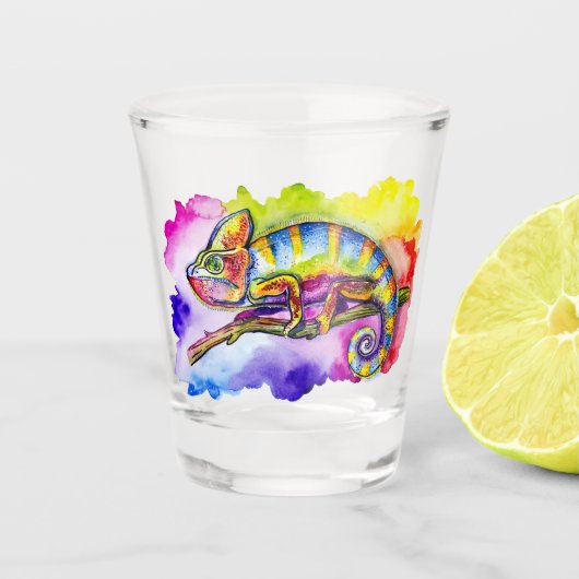 Chameleon Shot Glas (Voorkant)