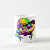 Chameleon Spirit Rainbow Pet T-shirt Koffiemok (Center)