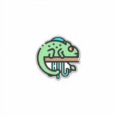 Chameleon Sticker (Voorkant)