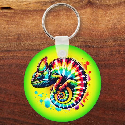 Chameleon Stropdas-Dye Sleutelhanger (Achterkant)