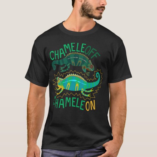 Chameleon T-shirt (Voorkant)