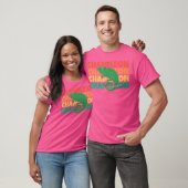 Chameleon tekst gesluierde Panther Chamaeleonidae  T-shirt (Unisex)