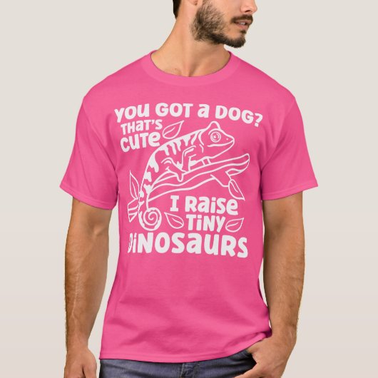 Chameleon Tiny Dinosaur Chameleon Lizard Chameleon T-shirt (Voorkant)