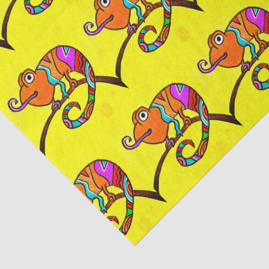 Chameleon Tissue Paper Tissuepapier (Detail)
