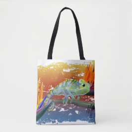 Chameleon tote bag