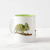 Chameleon Tweekleurige Koffiemok (Voorkant links)