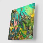 CHAMELEON WIJZIGEN VIERKANTE KLOK (Hoek)