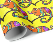 Chameleon Wrapping Paper Cadeaupapier (Rol Hoek)