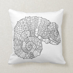 Chameleon Zendoodle Kussen