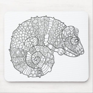 Chameleon Zendoodle Muismat