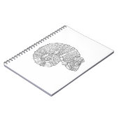 Chameleon Zendoodle Notitieboek (Linkerzijde)