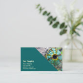 Chameleonoog Visitekaartje (Staand voorkant)