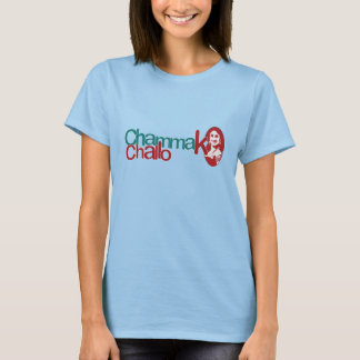 Chammak Challo Beauful Girl in Hindi T-shirt