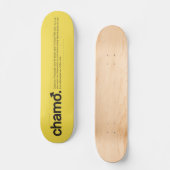 Chamo Persoonlijk Skateboard (Voorkant)