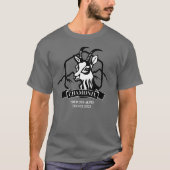 Chamois in Chamonix Custom Franse Alpine T-shirt (Voorkant)