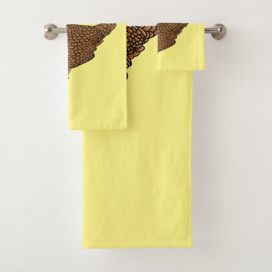 Chamois polish cartoon bad handdoek (Insitu)