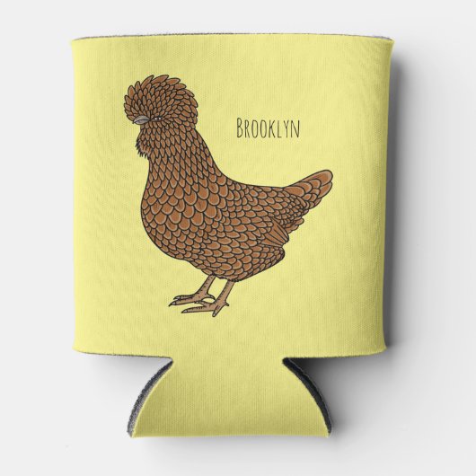 Chamois polish cartoon blikjeskoeler (Voorkant)