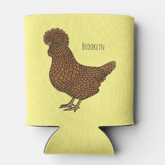 Chamois polish cartoon blikjeskoeler (Achterkant)