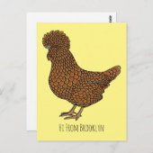 Chamois polish cartoon briefkaart (Voorkant / Achterkant)