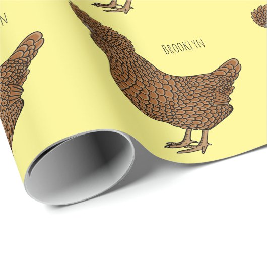 Chamois polish cartoon cadeaupapier (Rol Hoek)