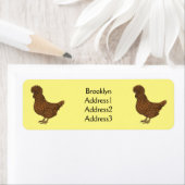 Chamois polish cartoon etiket (Insitu)