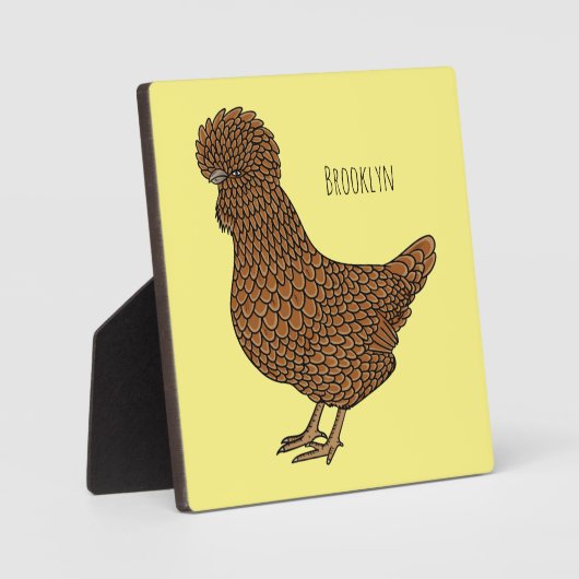 Chamois polish cartoon fotoplaat (Voorkant)