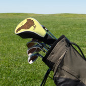 Chamois polish cartoon golfheadcover (Insitu)