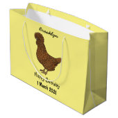 Chamois polish cartoon groot cadeauzakje (Achterkant Gekanteld)