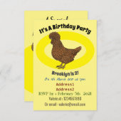 Chamois polish cartoon kaart (Voorkant / Achterkant)