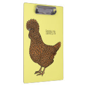 Chamois polish cartoon klembord (Rechts)