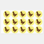 Chamois polish cartoon labels (Vel)