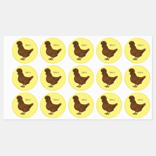 Chamois polish cartoon labels (Vel)