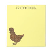 Chamois polish cartoon notitieblok (Voorkant)