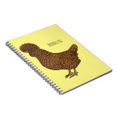 Chamois polish cartoon notitieboek (Rechterzijde)