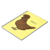 Chamois polish cartoon notitieboek (Linkerzijde)