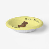 Chamois polish cartoon papieren kommen (Gebogen)