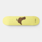 Chamois polish cartoon persoonlijk skateboard (Horizontaal)