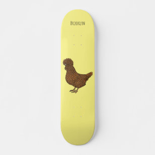 Chamois polish cartoon persoonlijk skateboard