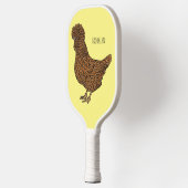 Chamois polish cartoon pickleball paddle (Links)