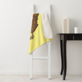 Chamois polish cartoon sherpa deken (In situ)