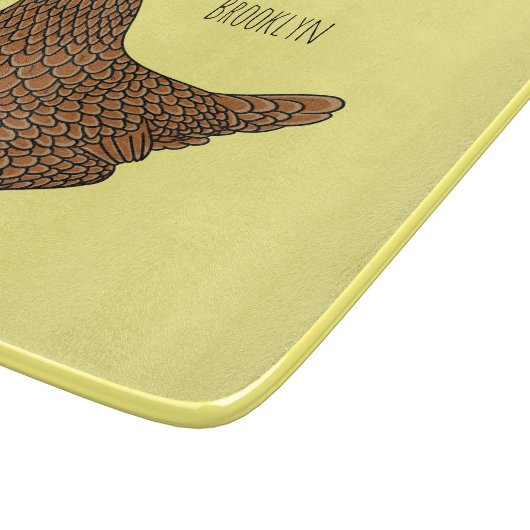 Chamois polish cartoon snijplank (Hoek)